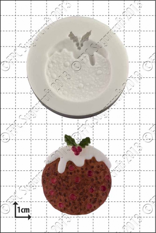 'Xmas Pudding' Silicone Mould